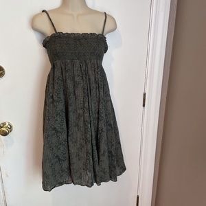 Poetry smocked elastic bodice dress